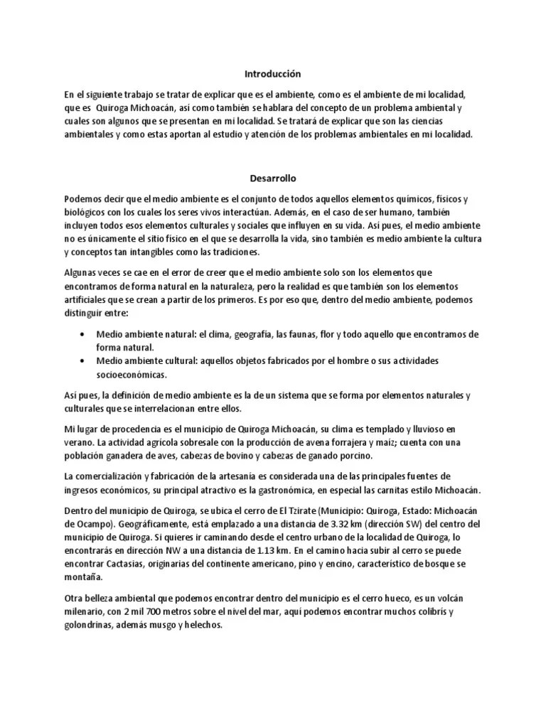 Ambiente Y Problemas Ambientales | PDF | Entorno Natural | Residuos
