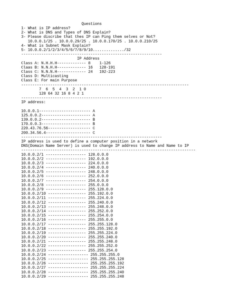 IP Addressing | PDF | Ip Address | Domain Name System