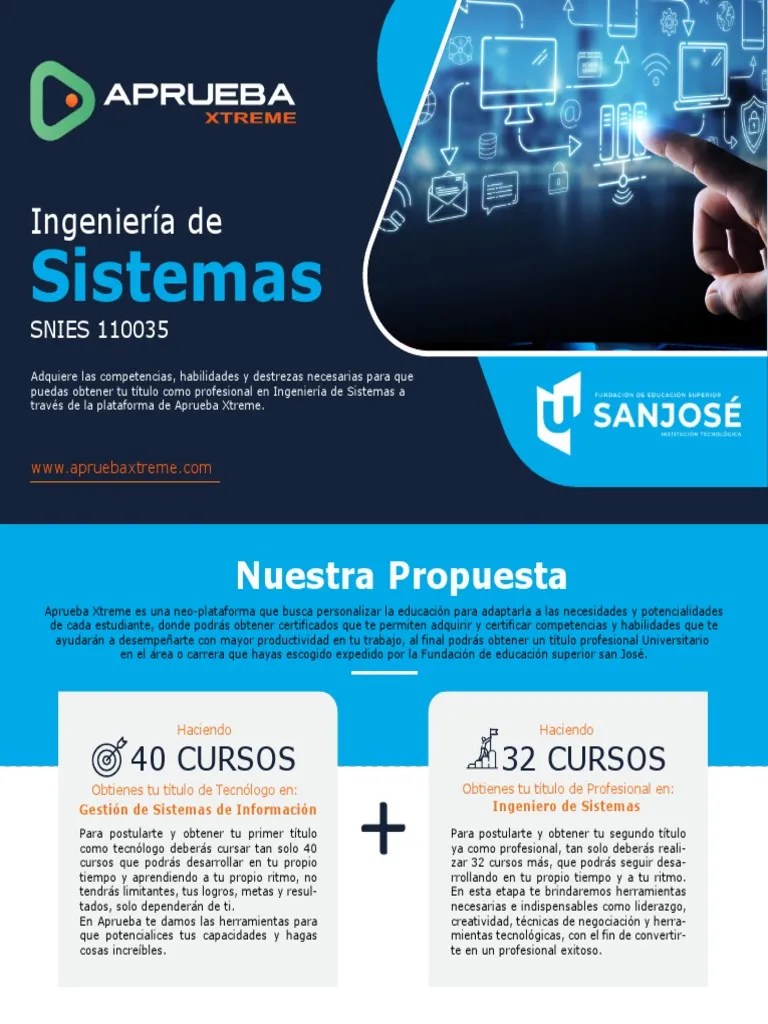 Ingeniería De Sistemas | Descargar Gratis PDF | Ingeniería | Ingeniería ...