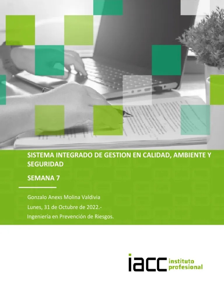 Sistema Integrado De Gestion De Calidad - Semana 7 | PDF ...