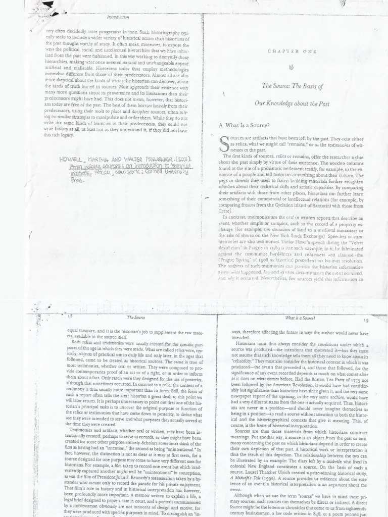 Historical Method | PDF