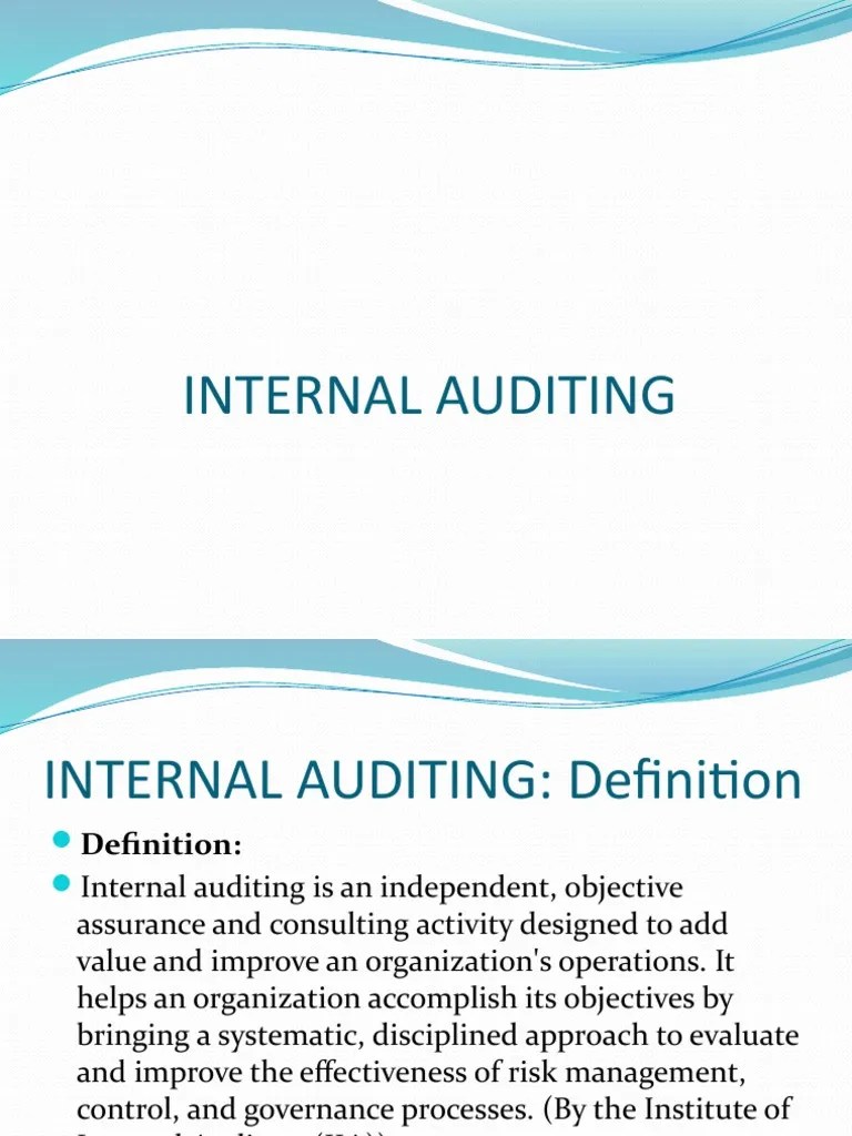 Internal Auditing.2022 | PDF | Internal Audit | Audit