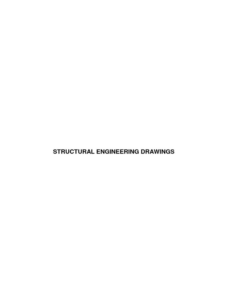 Structural Engineering Drawings | PDF | Architectural Design | Architecture