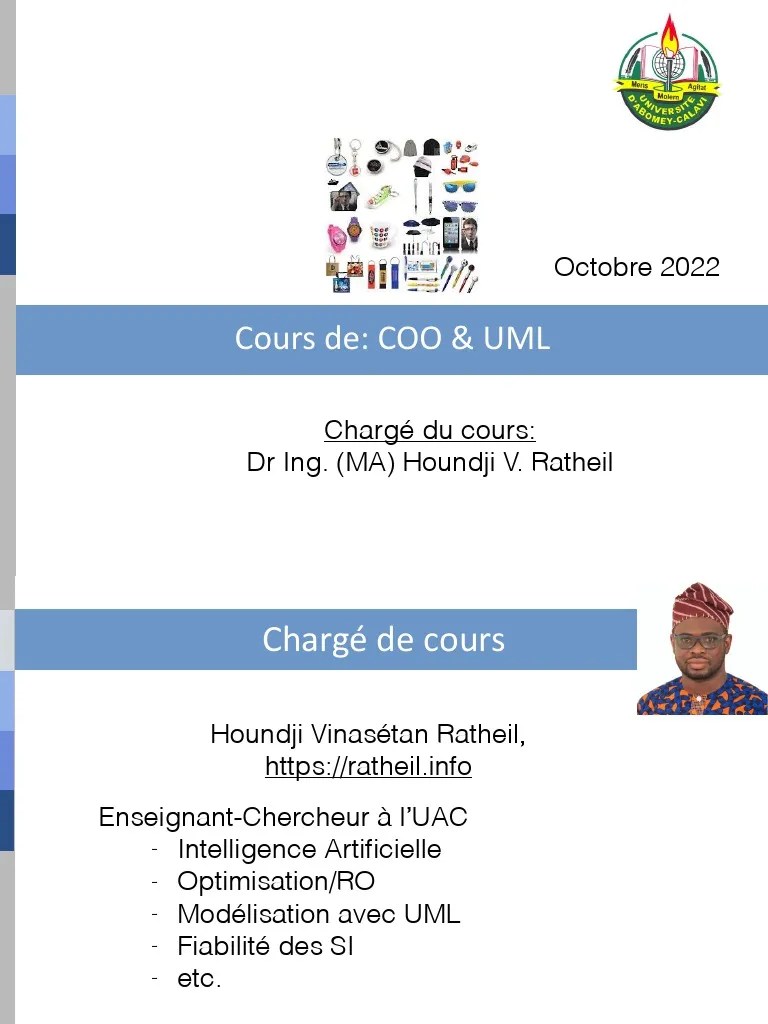 Cours1 UML | Download Free PDF | Programmation Orientée Objet | Langage De Modélisation Unifié