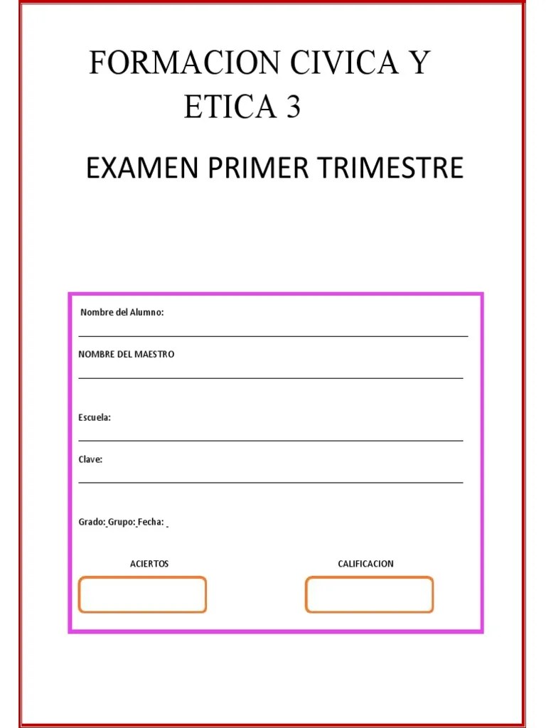 Formacion Civica Y Etica 3 | PDF | Libertad | Diabetes