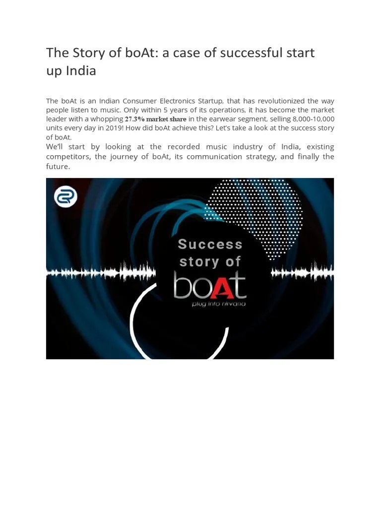 Boat Case Study | PDF | Brand | Smartphone