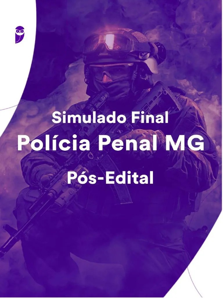 Caderno Sem Comentario Simulado Final Policia Penal MG 05 03 | PDF ...