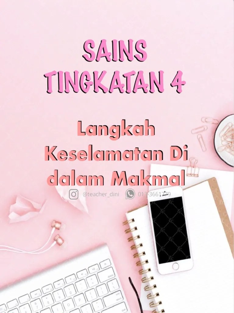 Bab 1 - Langkah Keselamatan Dalam Makmal | PDF