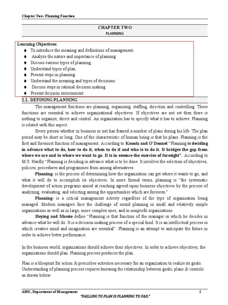 Chapter 2 | PDF | Strategic Management | Policy