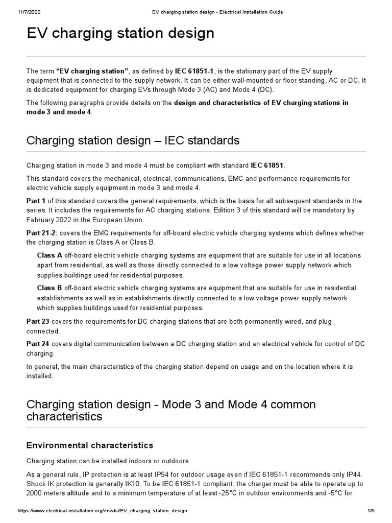 EV Charging Station Design | PDF | Electrical Engineering | Computer Engineering