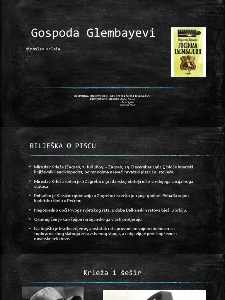 Gospoda Glembayevi M. K. | PDF