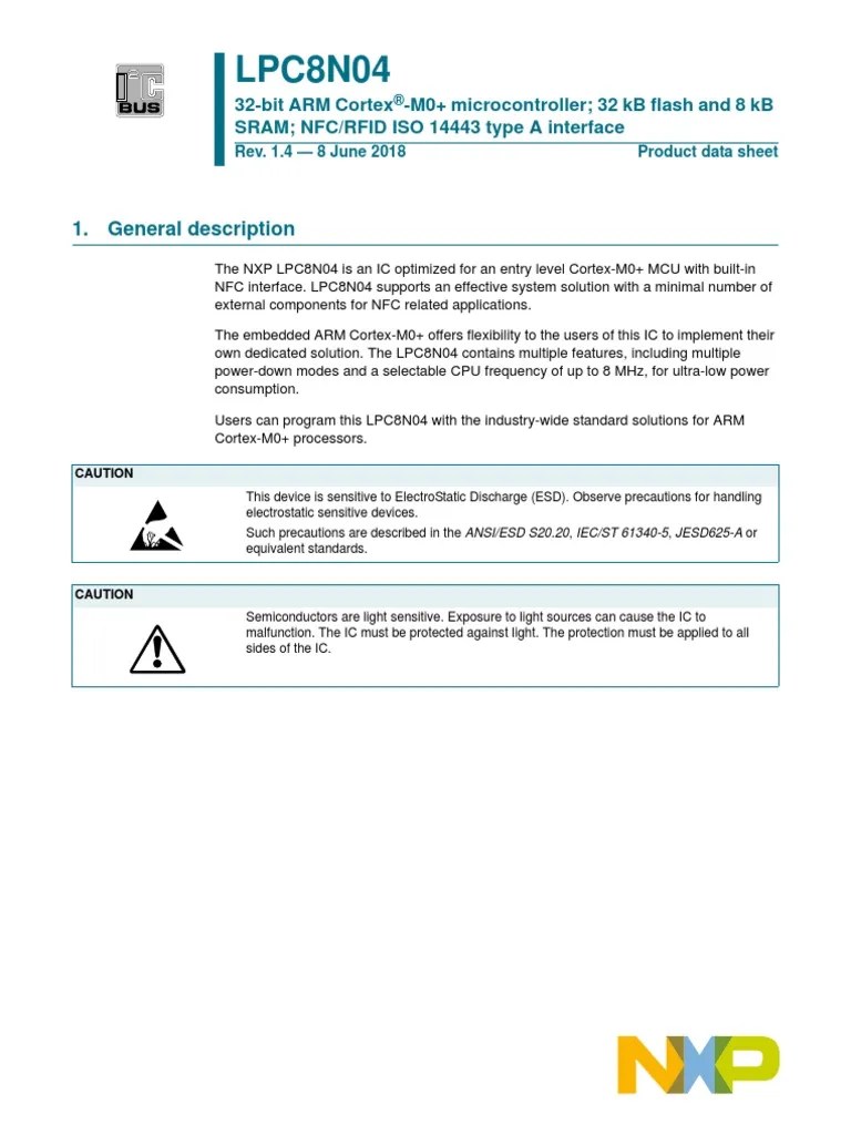 32-Bit ARM Cortex-M0+ Microcontroller | PDF | Microcontroller | Computer Science