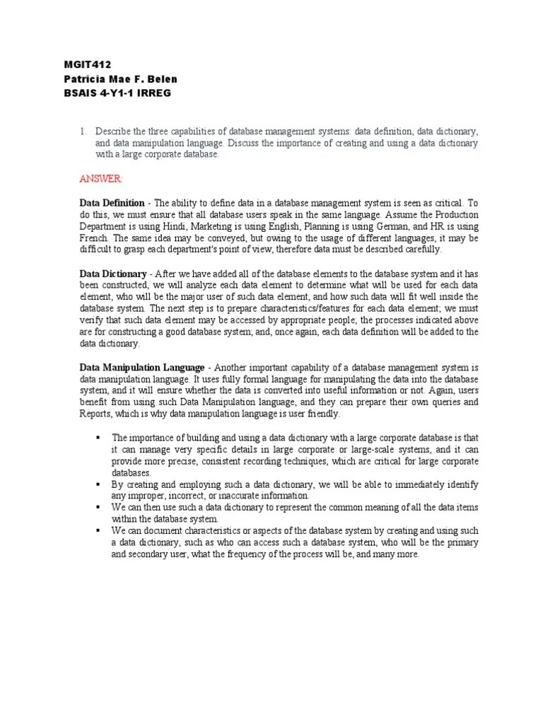 Module 6 Assignment | PDF