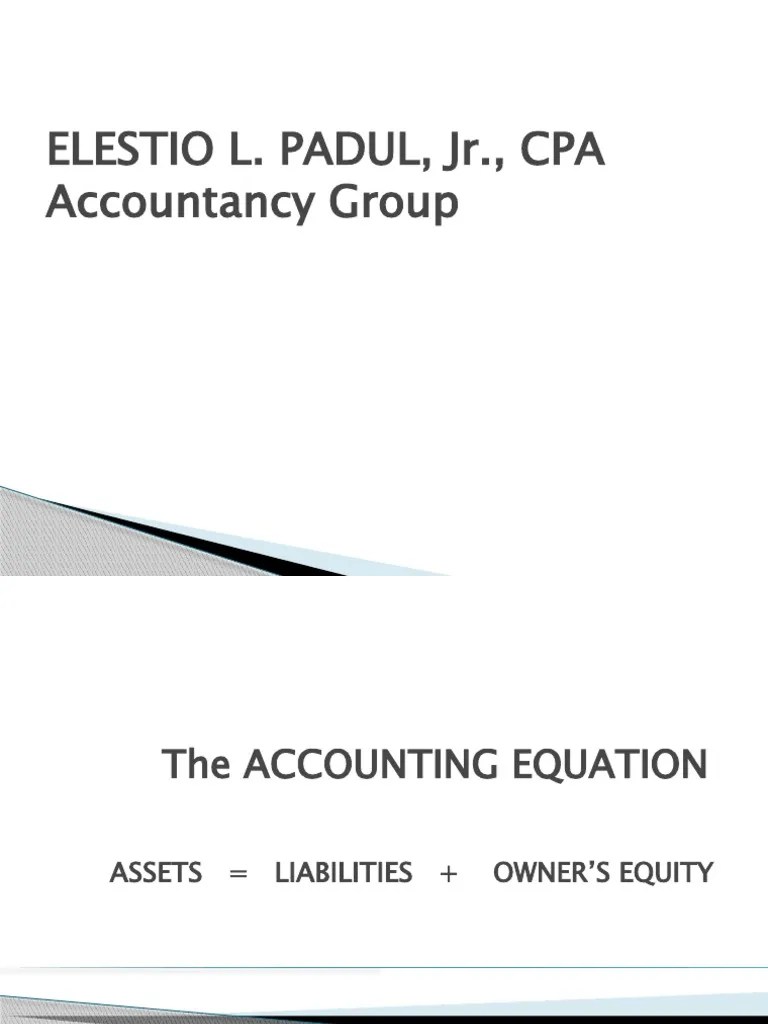 Accounting Fundamentals | PDF | Equity (Finance) | Expense