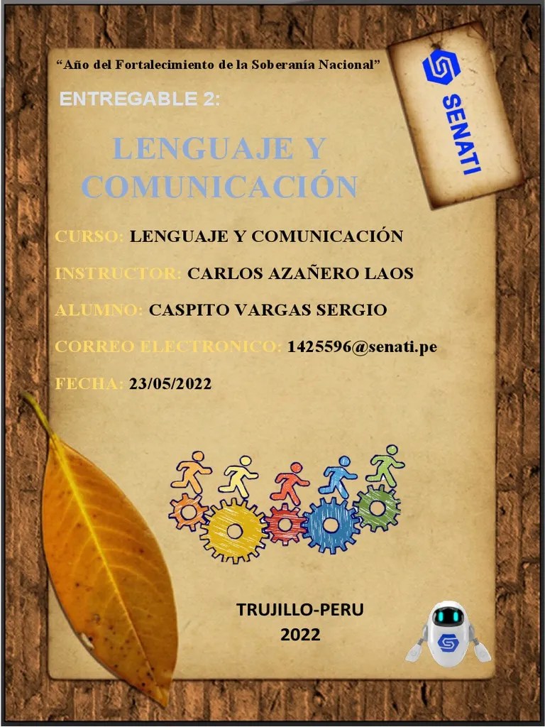 Entregable 1 Senati Lenguaje Comunicacion 2022 | PDF | Estación ...