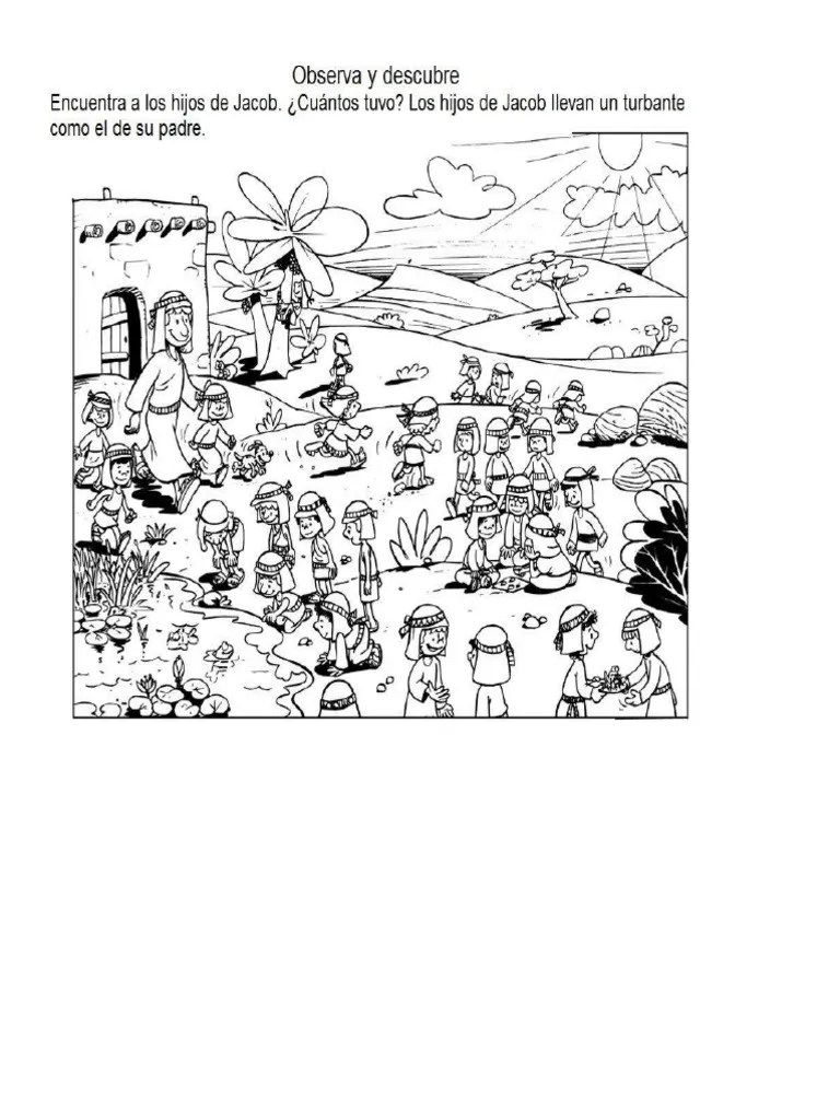 Jacob Y Esau Hijos De Isaac - Ficha 5 | PDF