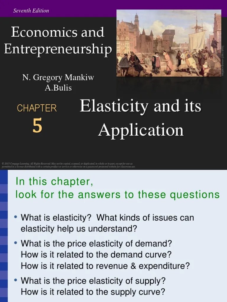 4.elasticity And Its Application | PDF | Price Elasticity Of Demand ...