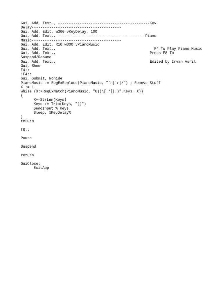 Auto Piano Player ROBLOX PDF 1