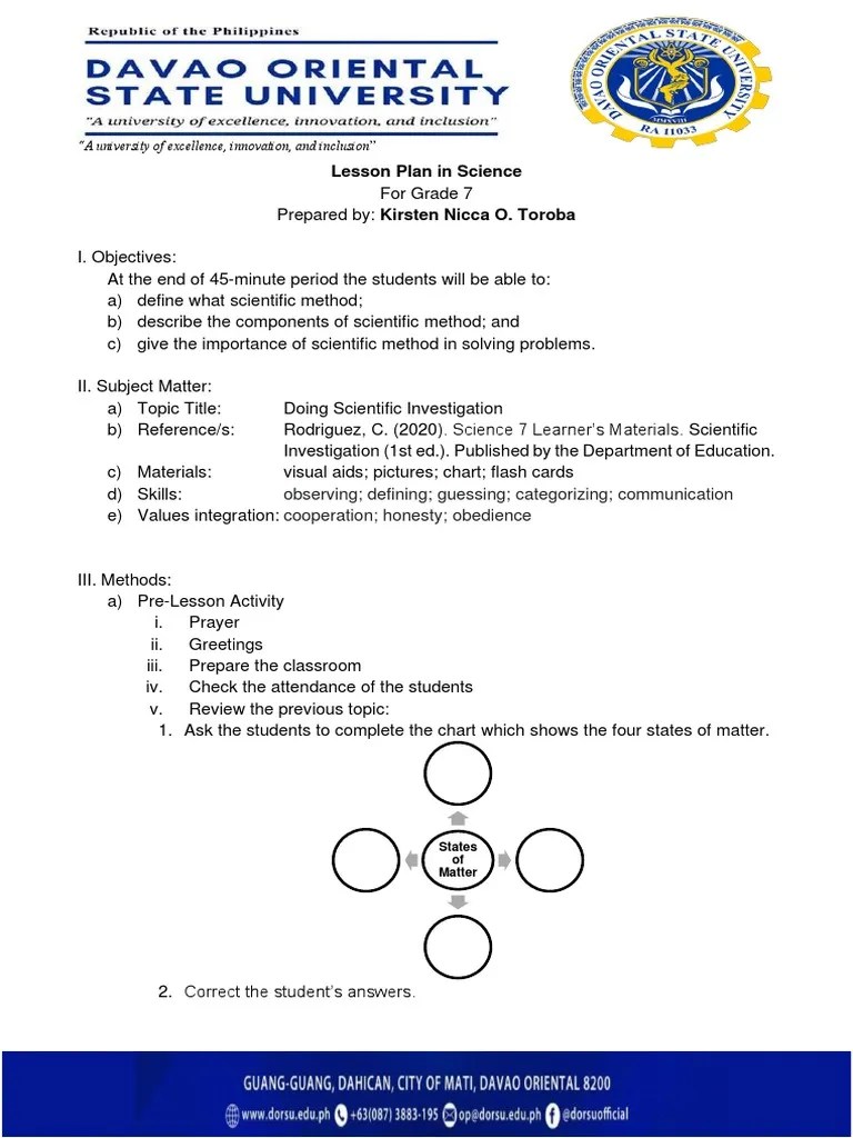 Scientific Investigation LP | PDF | Scientific Method | Science