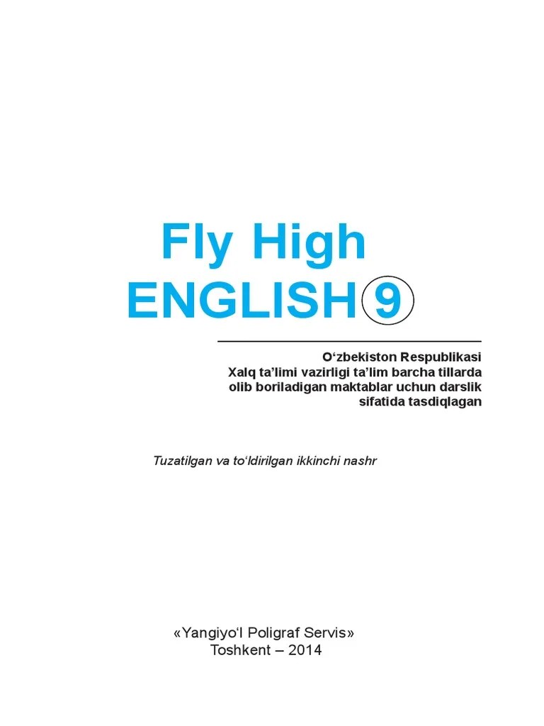Fly High English 9 Darslik | PDF