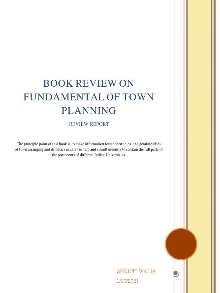 Book Review Fundamental Of Town Planning | PDF | Zoning | Slum