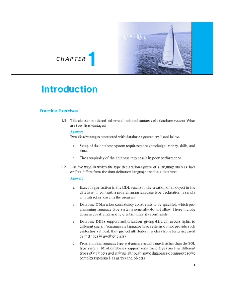 Solutions DatabaseSystemConcepts 7thed | Download Free PDF | Relational ...