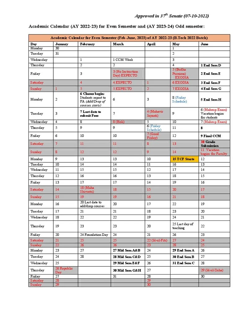 Scranton academic calendar 2025