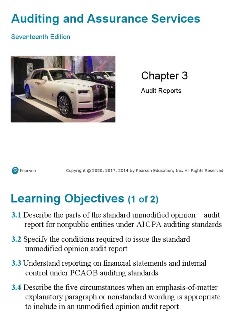 3 Audit Report | PDF | Auditor's Report | Financial Audit