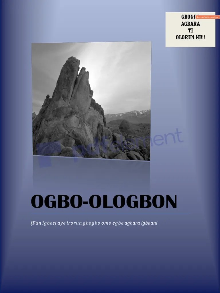 Ogbon Ologbo-2-1 | PDF