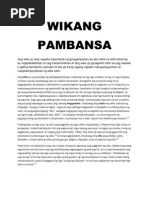 Ilan sa mga kahalagahan ng mabisang komunikasyon ay ang pagkakamit ng tao ng tagumpay, kaunlaran, katahimikan, at pambansang kaligtasan. Ano Ang Kahulugan Ng Wikang Filipino