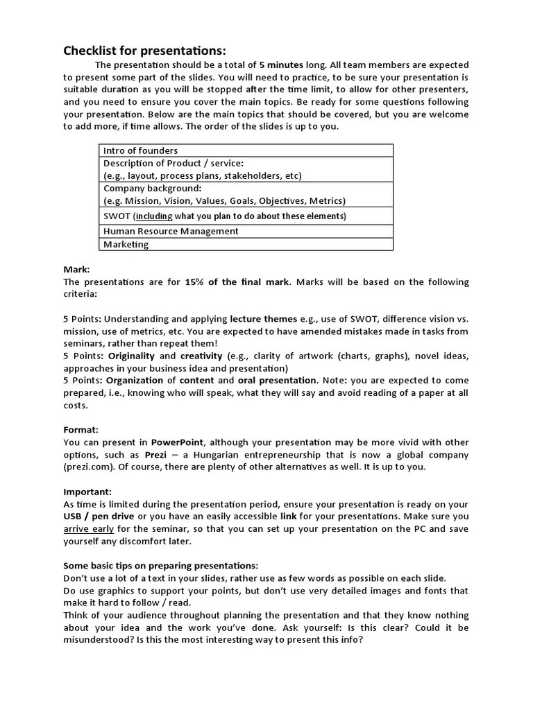 Presentation Info 2022 | PDF | Business