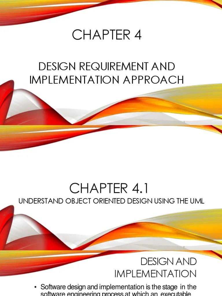 Chapter 4.1 Understand Object Oriented Design Using UML | PDF | Object ...