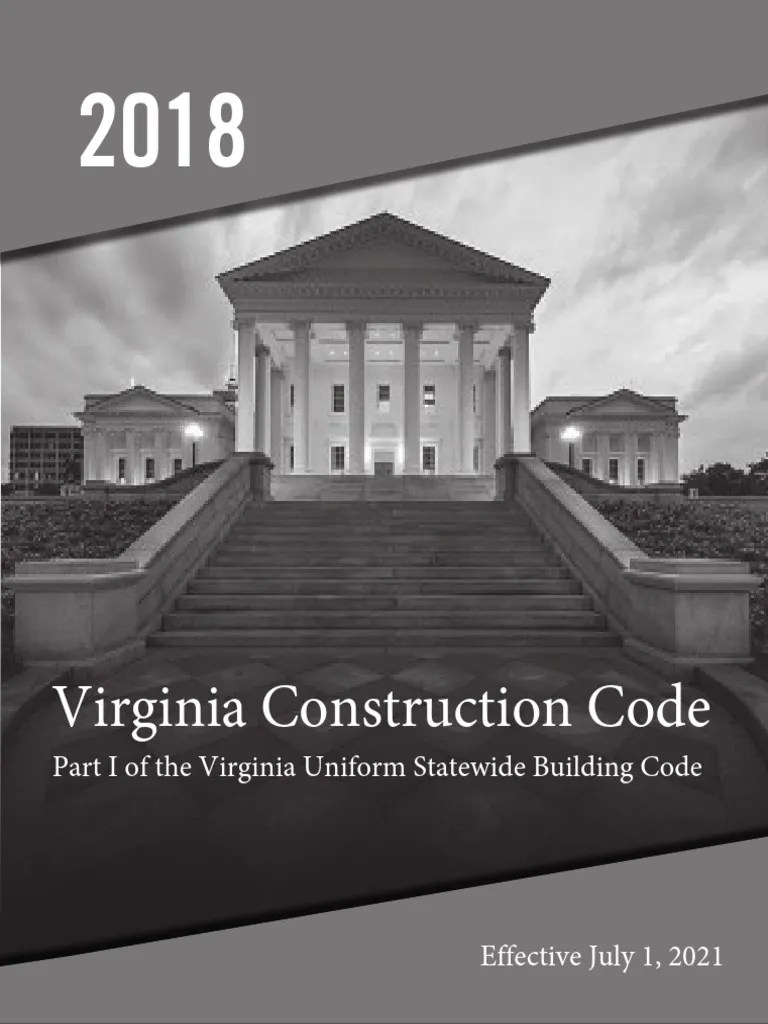2018 Virginia Construction Code | PDF | Building Code | Economic Sectors