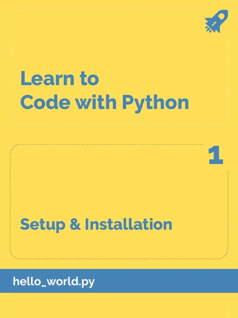 Learn To Code With Python - Course Notes | PDF | Lunch | Meal
