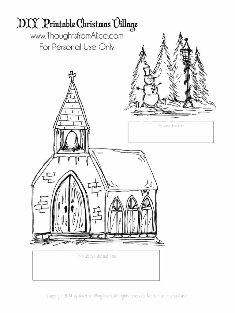 DIY Christmas Village 4 | PDF