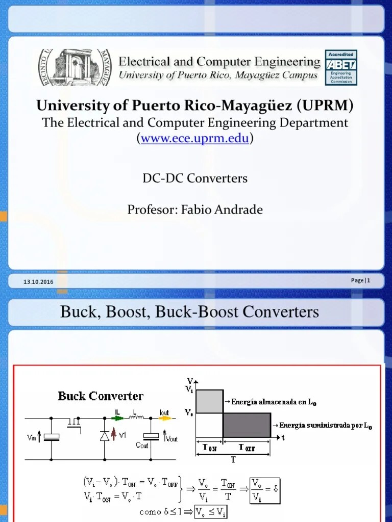 DC-DC Control | PDF | Energia Electrica | Rectificador