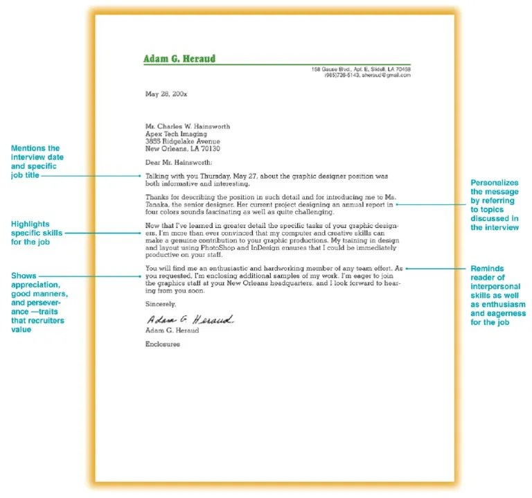 Job Follow-Up - Letter | PDF