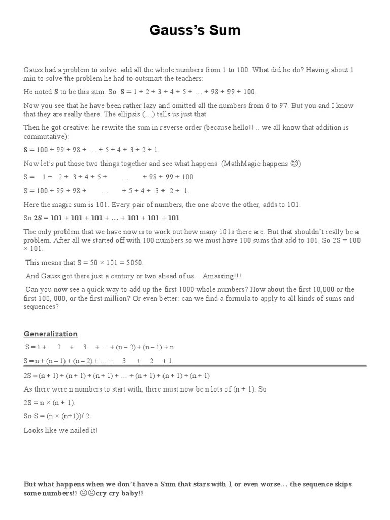 Gauss Sums | PDF | Ellipsis | Number Theory