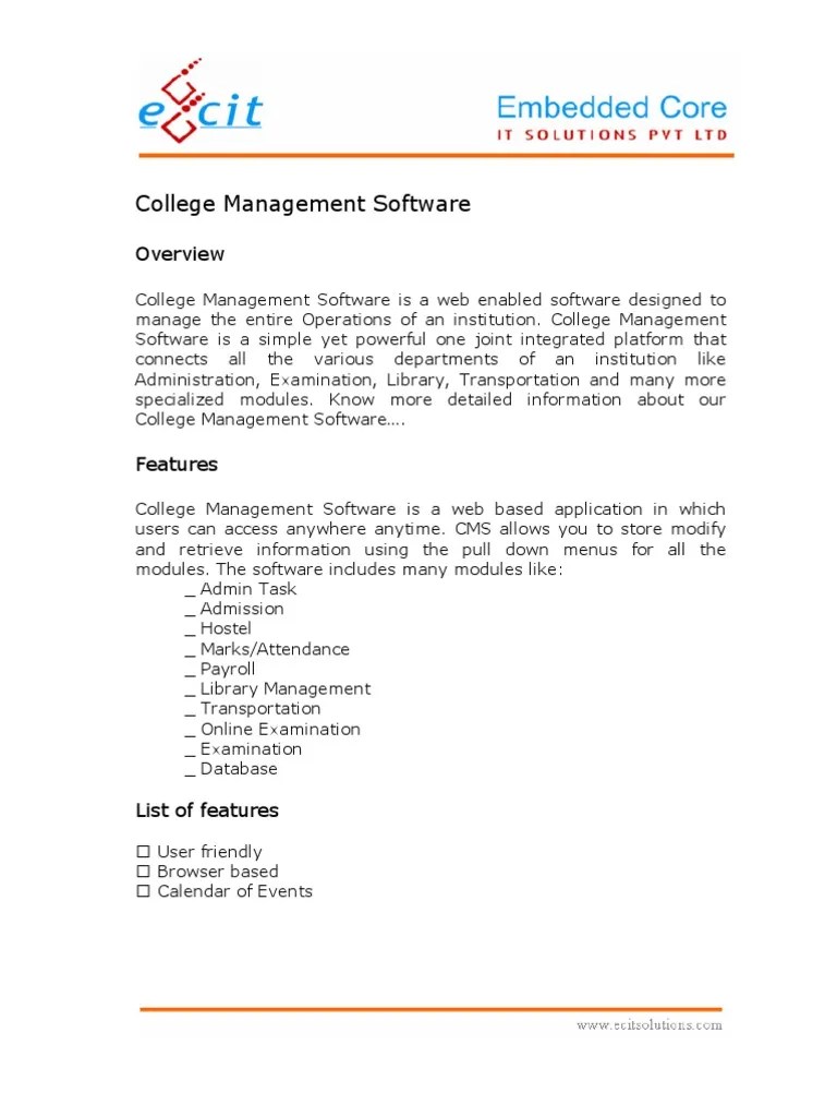 College Management System | PDF | Libraries | Test (Assessment)
