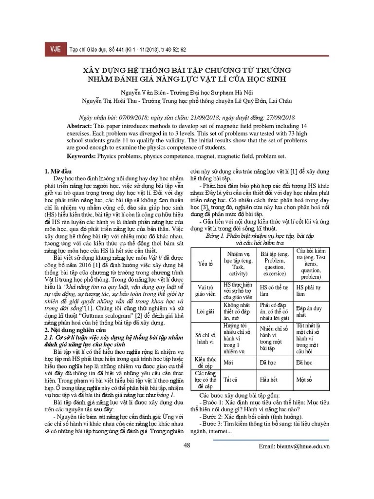 11nguyen Van Bien Nguyen Thi Hoai Thu | PDF