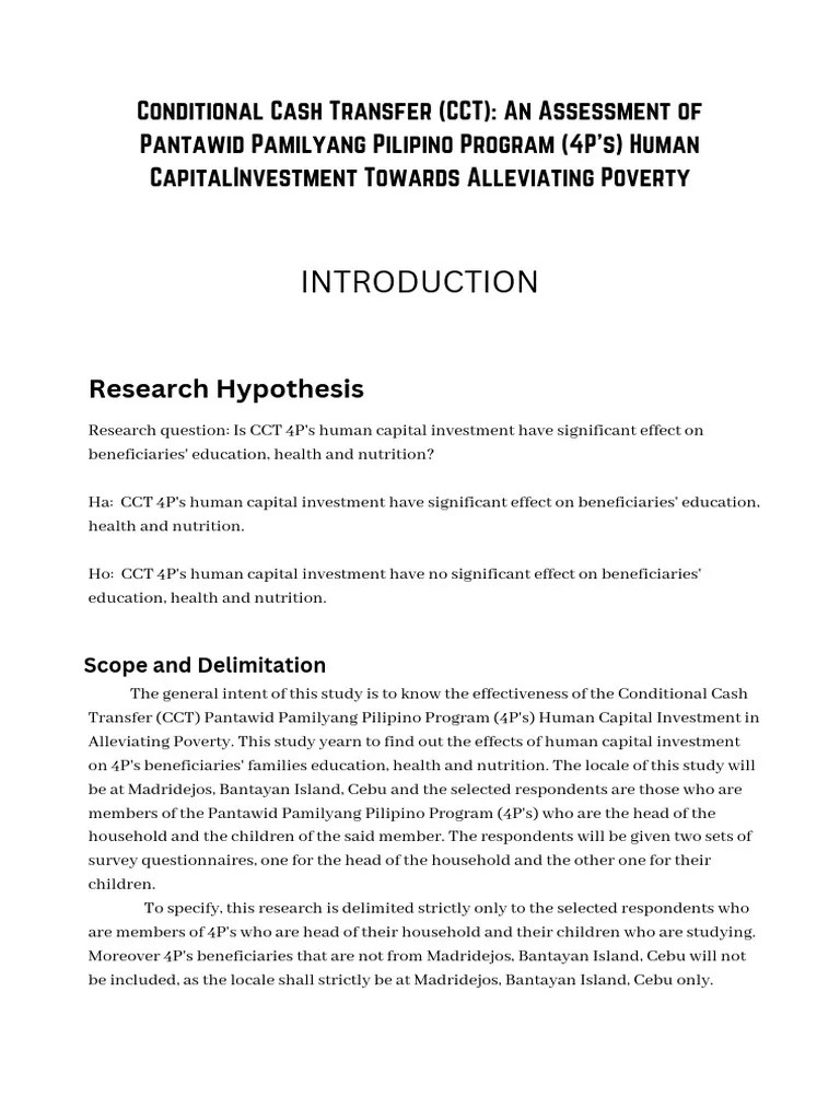 Practical Research 2 | PDF | Poverty | Poverty & Homelessness