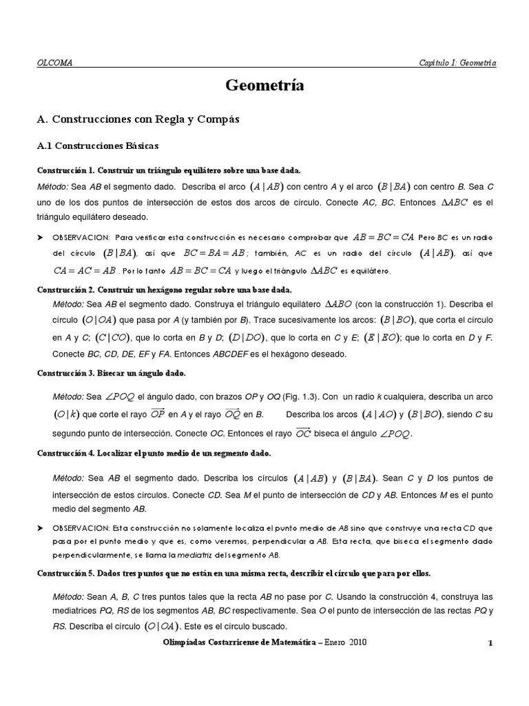 Geometria | PDF | Triángulo | Geometría Euclidiana