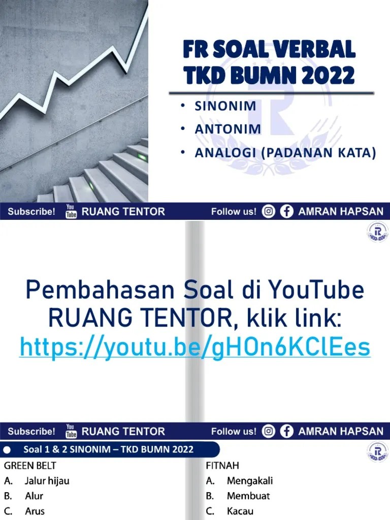 29 - FR Soal Sinonim, Antonim, Dan Analogi Kata | PDF