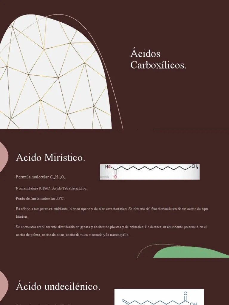 Ácidos Carboxílicos | PDF