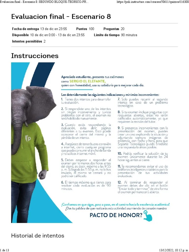 Evaluacion Final 2 - Escenario 8 Segundo Bloque-Teorico-Practico - Virtual - Mercado De ...