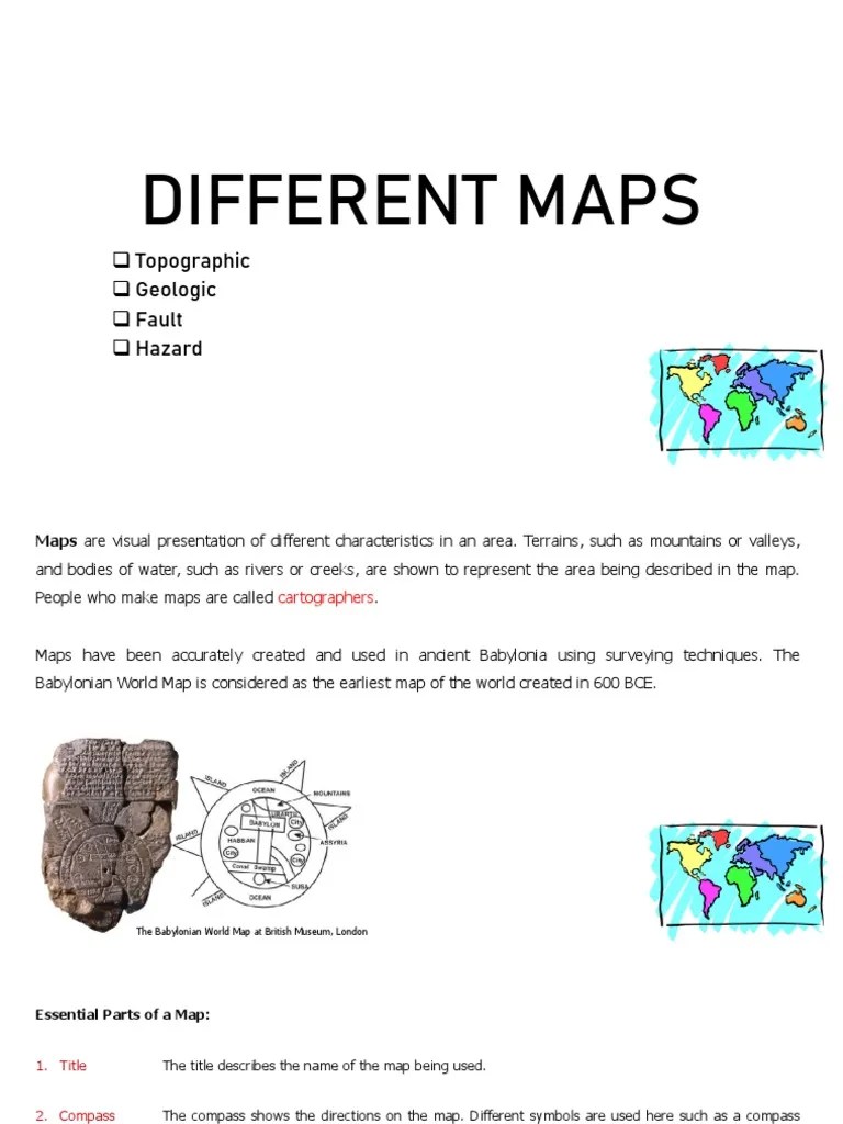 13 Maps - Topographic, Geologic And Geoazard Maps | PDF | Map | Topography