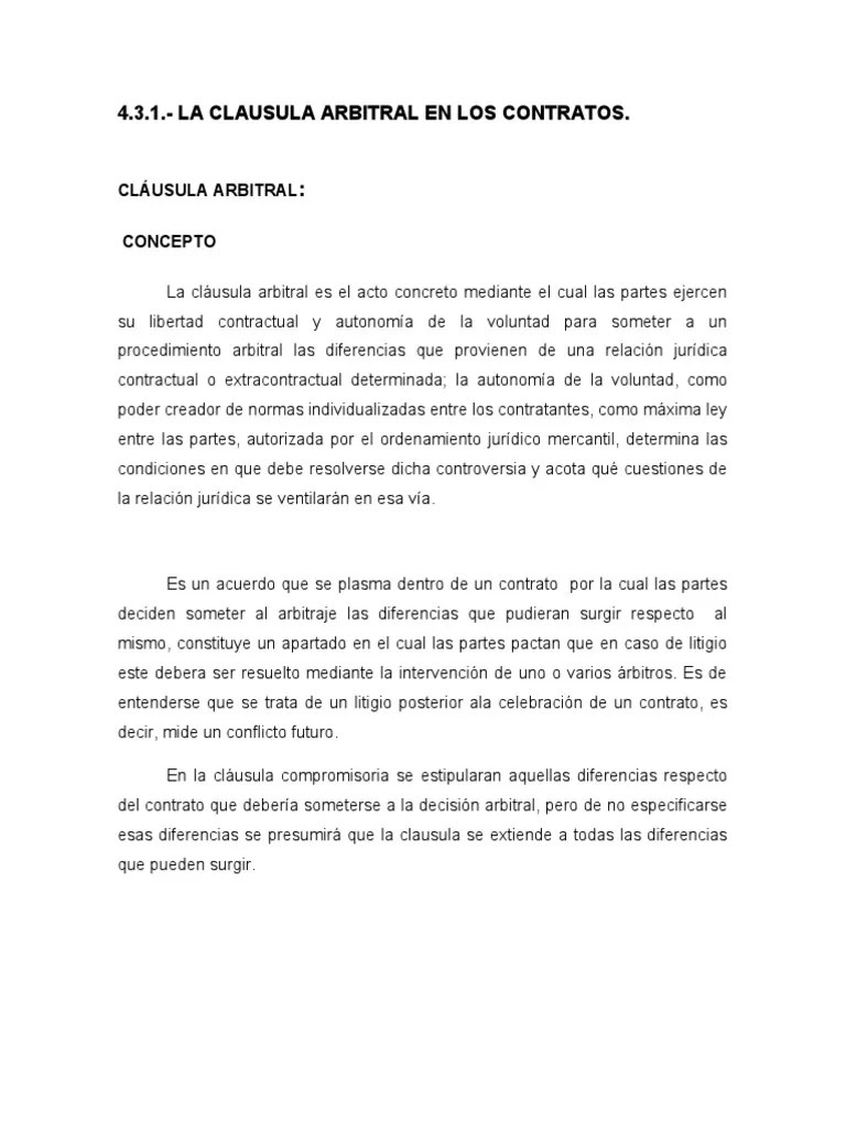 El Arbitraje | PDF | Arbitraje | Derecho Privado