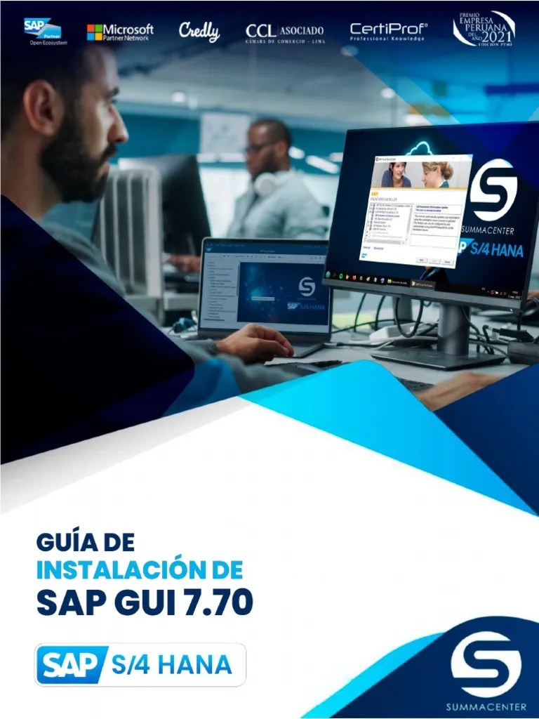 Guía De Instalación Sap Gui 7.70 S4 Hana (Summa Center) | PDF | Ventana (informática) | Haga ...