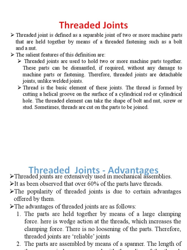 Design Of Bolted Joints | PDF | Screw | Stress (Mechanics)