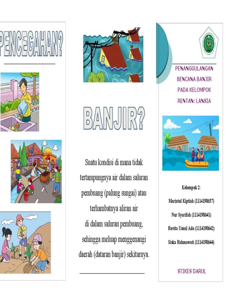 Leaflet Banjir | PDF